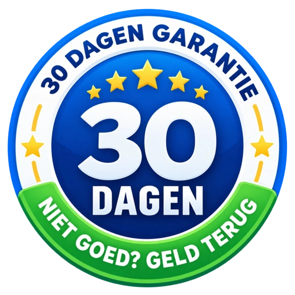 30 dagen niet-goed-geld-teruggarantie